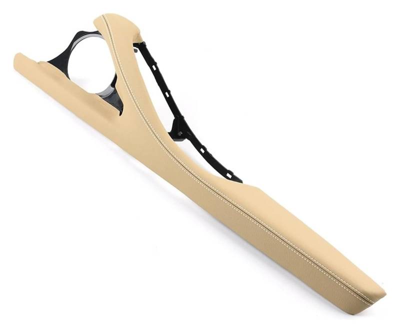 Auto Innere Türgriffverkleidung Für 5er F10 F11 F18 520 523 525 528 530 LHD RHD Fahrerseitentür Armlehne Leder Außenrahmen Stützhalterung(Beige,RHD) von WERKFNKBNH