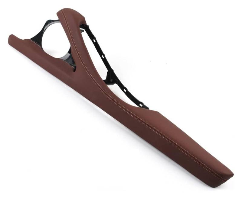 Auto Innere Türgriffverkleidung Für 5er F10 F11 F18 520 523 525 528 530 LHD RHD Fahrerseitentür Armlehne Leder Außenrahmen Stützhalterung(Red Brown,RHD) von WERKFNKBNH