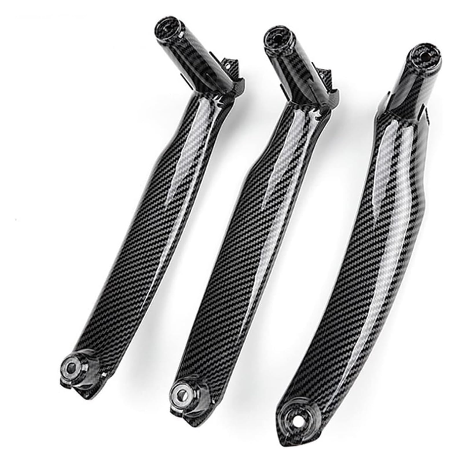 Auto Innere Türgriffverkleidung Für E70 E71 E72 X5 X6 2007-2013 Auto Links Rechts Innentür Armlehne Griff Innenverkleidung Pull Trim Abdeckung(Lhd 3pcs) von WERKFNKBNH