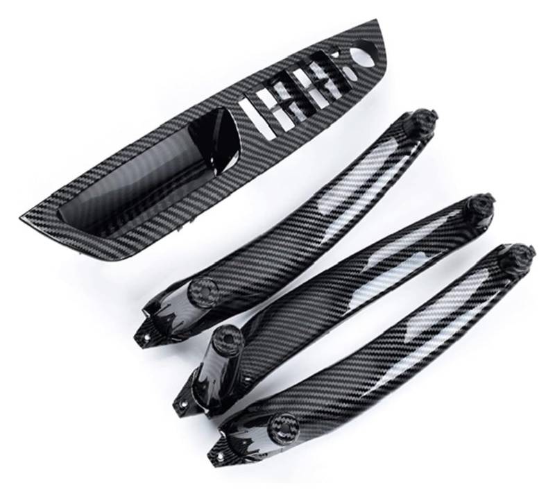 Auto Innere Türgriffverkleidung Für E70 E71 E72 X5 X6 2007-2013 Auto Links Rechts Innentür Armlehne Griff Innenverkleidung Pull Trim Abdeckung(Lhd 4pcs) von WERKFNKBNH