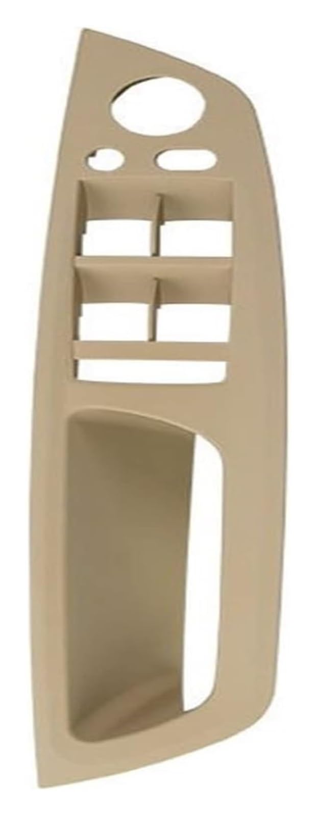 Auto Innere Türgriffverkleidung Für E70 E71 X5 X6 2007-2014 Auto Armlehne Links Vorne LHD Innentürgriff Innenverkleidung Pull Trim Cover(Beige) von WERKFNKBNH