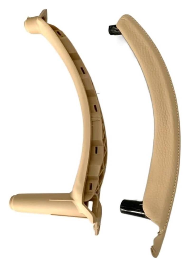 Auto Innere Türgriffverkleidung Für E70 E71 X5 X6 Auto Links Rechts Innentür Armlehne Griff Innenverkleidung Pull Trim Abdeckung(A Set of Beige Right) von WERKFNKBNH