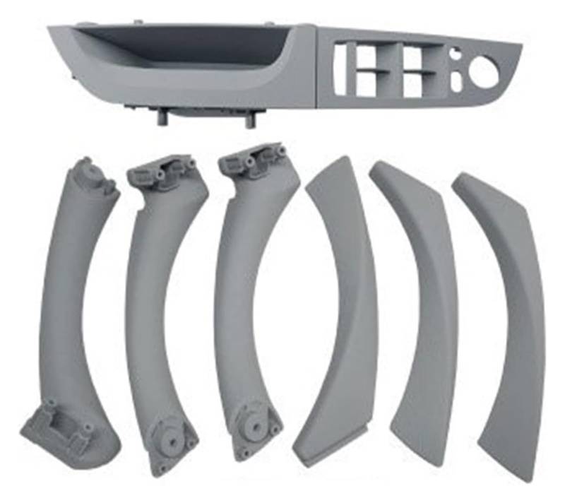 Auto Innere Türgriffverkleidung Für E90 E91 3er-Serie 2004–2012 Limousine Pull Trim Abdeckung LHD RHD Innentürgriff Panel Kit(37.5 Cm Gray Lhd) von WERKFNKBNH