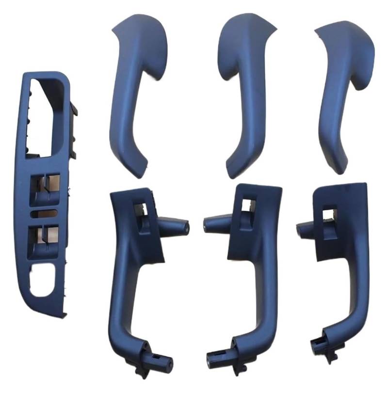Auto Innere Türgriffverkleidung Für VW Für J&etta Für G&olf 5 GTI MK5 2006-2009 Auto-Innentür-Haltegriff-Abdeckungsverkleidung 1K4868049 C 7-teiliges Set von WERKFNKBNH