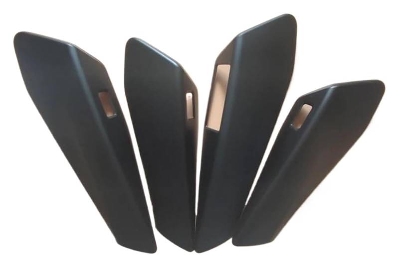 Auto Innere Türgriffverkleidung Für VW ID.4 ID.3 RHD LHD Modell Auto Türgriff Armlehne Trim Fenster Lift Panel Abdeckung Schutz Zubehör(Rhd Matt Black) von WERKFNKBNH