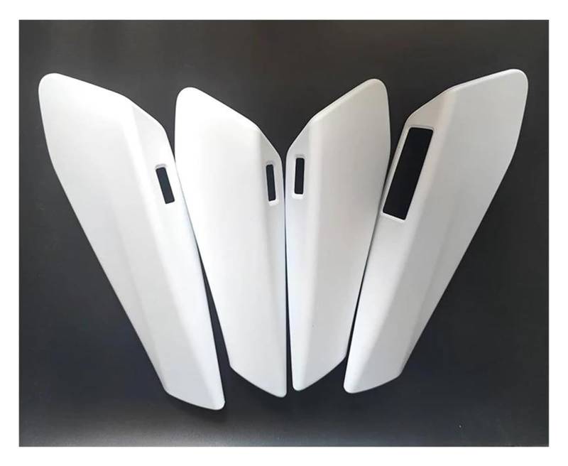 Auto Innere Türgriffverkleidung Für VW ID.4 ID.3 RHD LHD Modell Auto Türgriff Armlehne Trim Fenster Lift Panel Abdeckung Schutz Zubehör(Rhd Matt White) von WERKFNKBNH