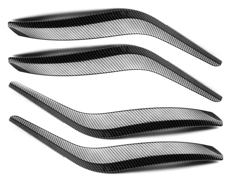 Auto Innere Türgriffverkleidung Für X1 E84 2009-2016 Links Rechts Auto Innen Innen Türgriff Innen Pull Trim Abdeckung Armlehne(Carbon Fiber 4pcs) von WERKFNKBNH