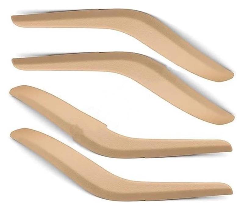 Auto Innere Türgriffverkleidung Für X1 E84 2010-2016 Auto-Innentürverkleidungsgriff Links Rechts Abdeckung Innentür Armlehne Pull Trim Cover(Beige 4) von WERKFNKBNH