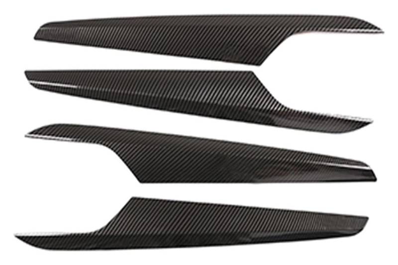 Auto Innere Türgriffverkleidung Für X1 E84 2011-2015 Auto Innentürgriff Handlauf Panel Abdeckung Zierleiste Garnieraufkleber Styling(Carbon Fiber) von WERKFNKBNH