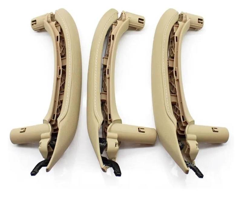 Auto Innere Türgriffverkleidung Für X3 X4 2010-2016 F25 F26 LHD RHD Auto Innen Armlehne Abdeckung Panel Tür Pull Griff Montage Trim(Beige Lhd 6pcs) von WERKFNKBNH