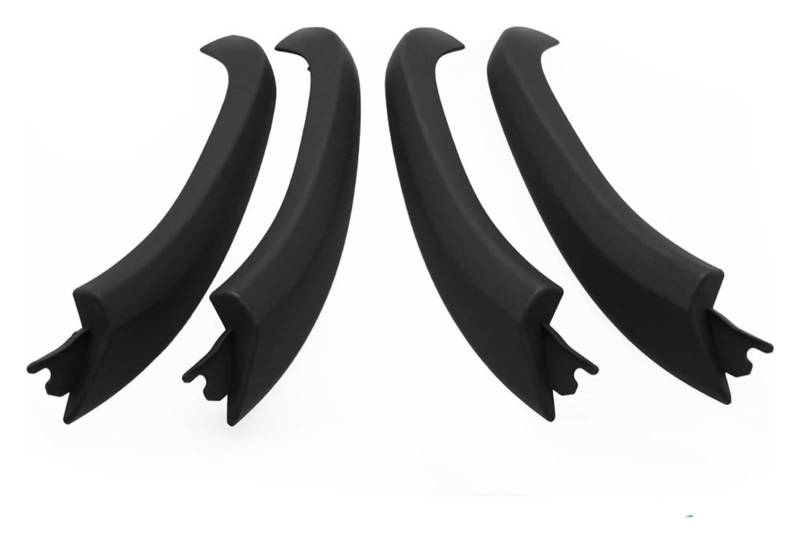 Auto Innere Türgriffverkleidung Für X3 X4 G01 G02 F97 F98 2018-2021 Auto Carbon Fiber Innentür Pull Griff Außenabdeckung Set(Black Cover Set) von WERKFNKBNH