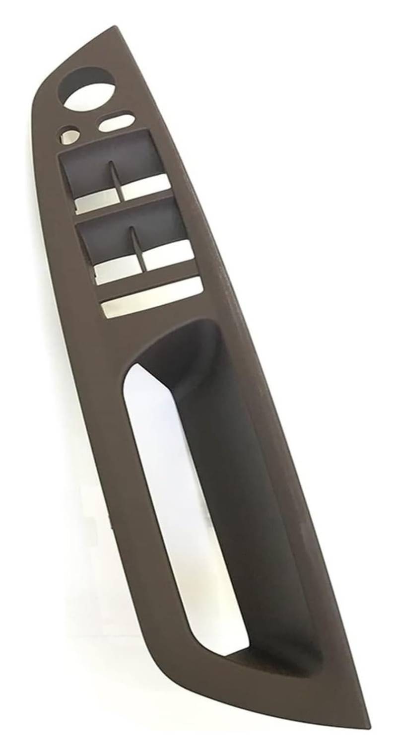 Auto Innere Türgriffverkleidung Für X5 X6 E70 E71 E72 2007-2013 RHD Rechtslenker Innentür Armlehne Leder Zuggriff Komplettset(Rhd Moka Armrest) von WERKFNKBNH