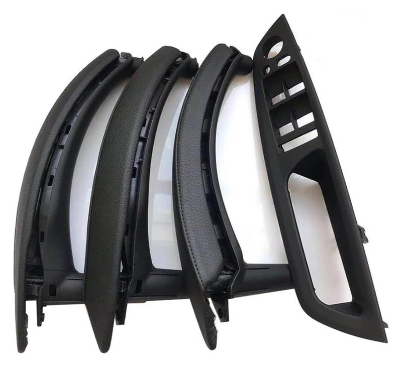 Auto Innere Türgriffverkleidung Für X5 X6 E70 E71 E72 2007-2014 RHD Rechtslenker Innentür Armlehne Zuggriff(Rhd Black 7pcs) von WERKFNKBNH