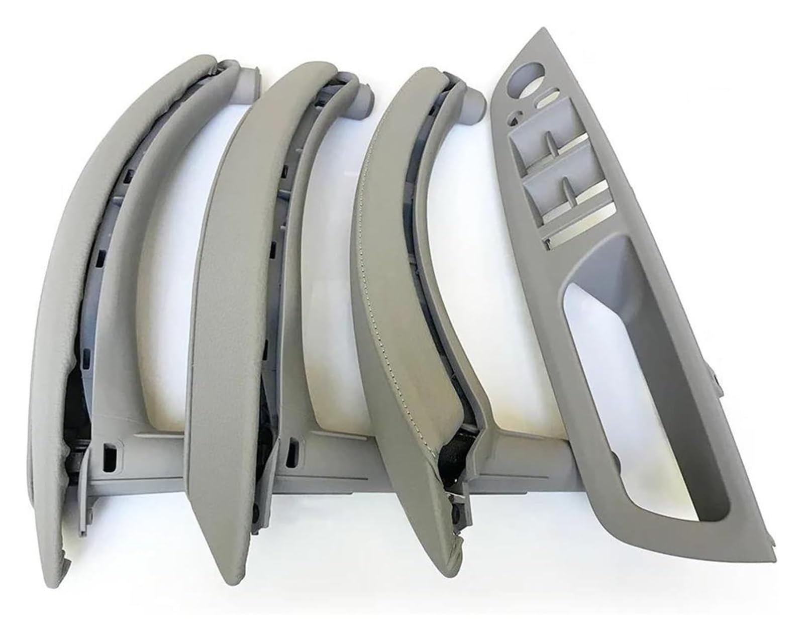 Auto Innere Türgriffverkleidung Für X5 X6 E70 E71 E72 2007-2014 RHD Rechtslenker Innentür Armlehne Zuggriff(Rhd Gray 7pcs) von WERKFNKBNH