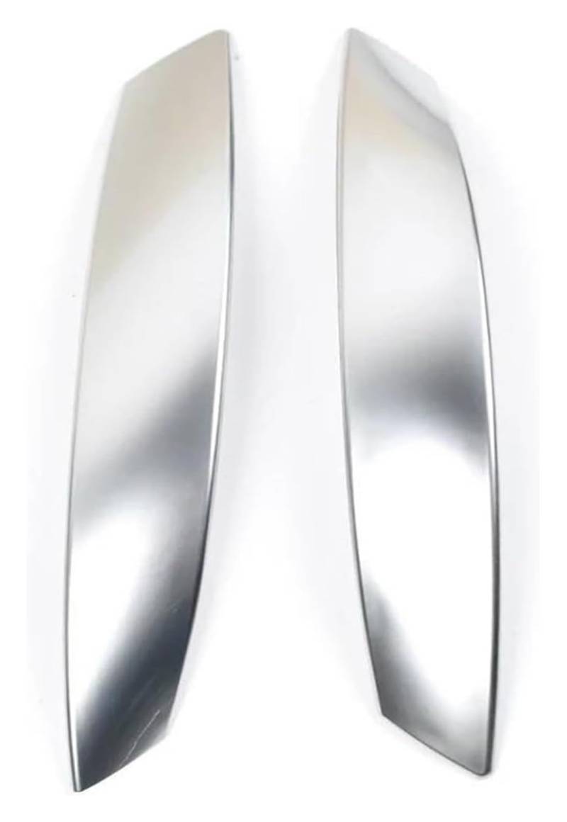 Auto Innere Türgriffverkleidung Für Z4 E85 E86 2002-2008 Links Rechts Hand Fahrer Auto Innen Tür Pull Griff Abdeckung Trim Ersatz(Polished Silver Set) von WERKFNKBNH