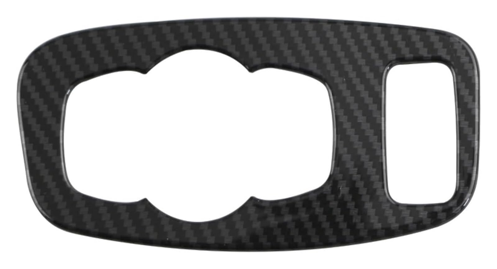 Auto-Styling-Innenraum Für Focus MK4 2019 2020 Zubehör Auto Front Scheinwerfer Scheinwerfer Schalter Taste Knopf Abdeckung Trim Fit(Medium size black) von WERKFNKBNH
