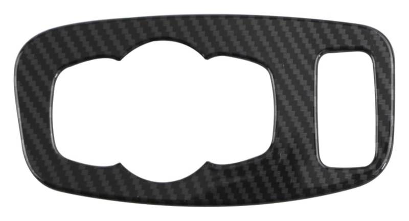 Auto-Styling-Innenraum Für Focus MK4 2019 2020 Zubehör Auto Front Scheinwerfer Scheinwerfer Schalter Taste Knopf Abdeckung Trim Fit(Medium size black) von WERKFNKBNH