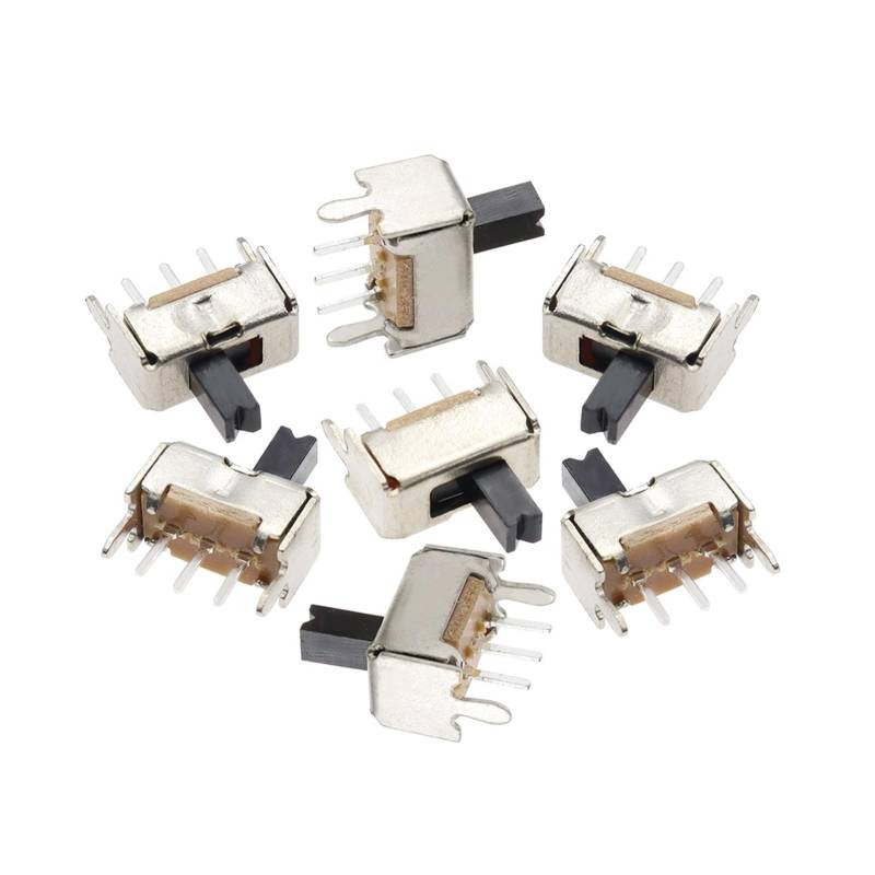 10PCS SS12D07 Vertical Slide Switch 1P2T 3 Pin Toggle Switch Vertical Switch WERQKJXCZ von WERQKJXCZ