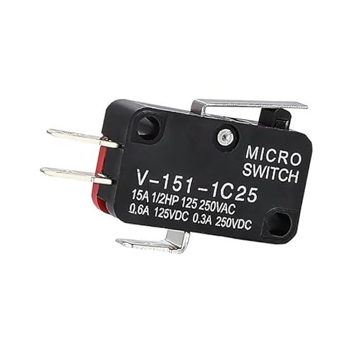 10pcs V-151-1C25 SPDT 1 NO 1 NC Short Straight Hinge Lever Arm Limit MicroSwitch E-Switch WERQKJXCZ von WERQKJXCZ