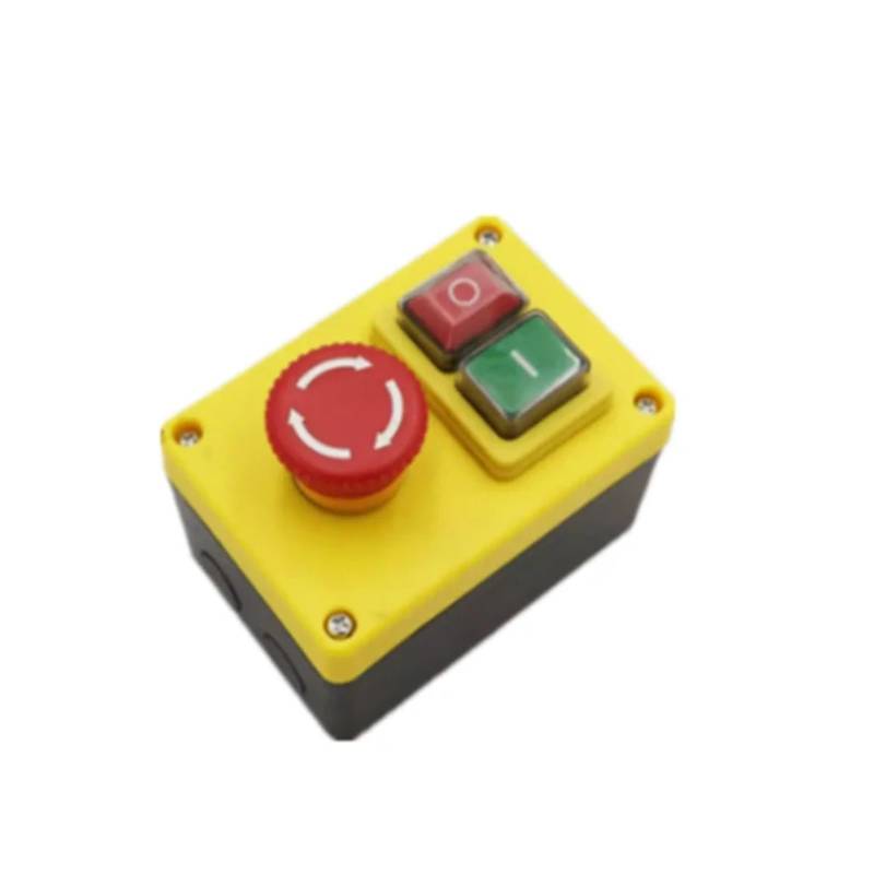 1PC 250V 16A 4 Pin Emergency Stop Push Button Switch electronic starter Stop/Start Switch WERQKJXCZ von WERQKJXCZ