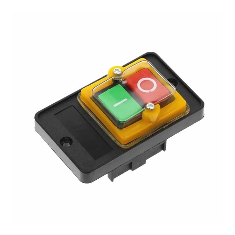 1Pcs AC220V/380V 10A ON OFF 3 Phase Power Start Switch 50HZ/60HZ Push Button Switch WERQKJXCZ von WERQKJXCZ