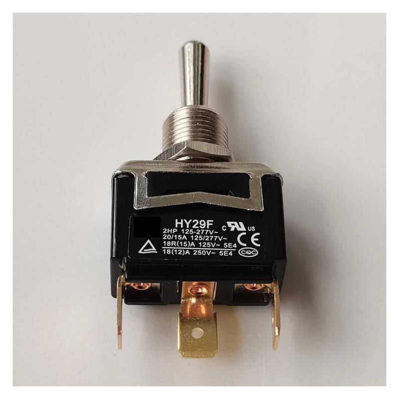 1Piece HY29F Toggle Switch 3 Pins 3 Gears ON-OFF-ON SP3T 18(12) A AC 250V WERQKJXCZ von WERQKJXCZ