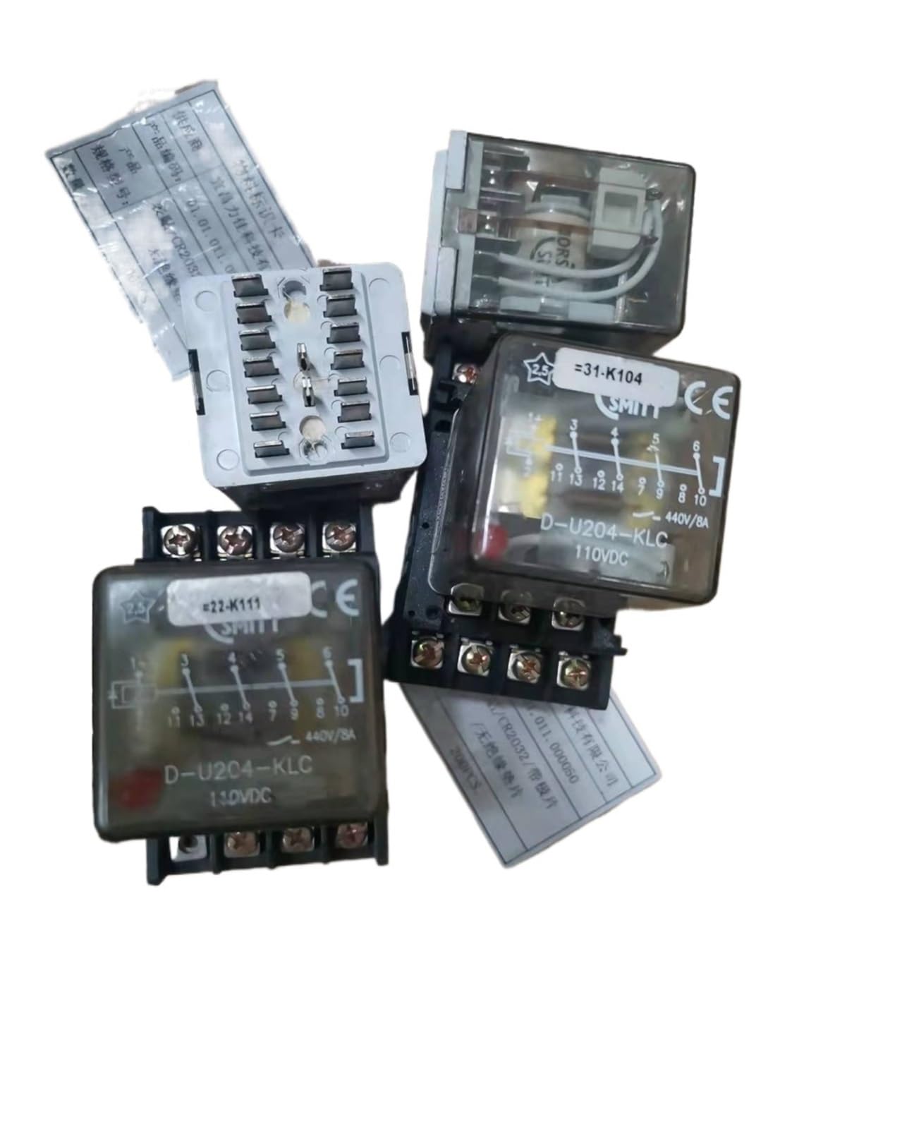 1pcs D-u204-klc 110VDC Molsmit relay DC110V with base WERQKJXCZ 1pcs D-u204-klc 110VDC Molsmit relay DC110V with base WERQKJXCZ von WERQKJXCZ