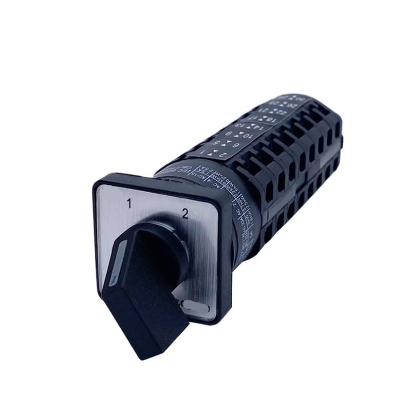 2 Position ON-ON 8 Poles 5A 690V Manual Transfer Selector LW26 LW28 LW39B YMW26-5/8 Changeover Cam Rotary Switch WERQKJXCZ von WERQKJXCZ