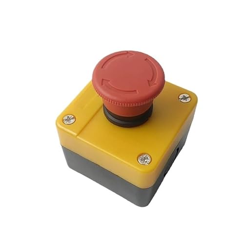 22mm Red Mushroom Head Emergency Stop Push Button Switch Enclosure Protective Control Box WERQKJXCZ 22mm Red Mushroom Head Emergency Stop Push Button Switch Enclosure Protective Control Box WERQKJXCZ von WERQKJXCZ