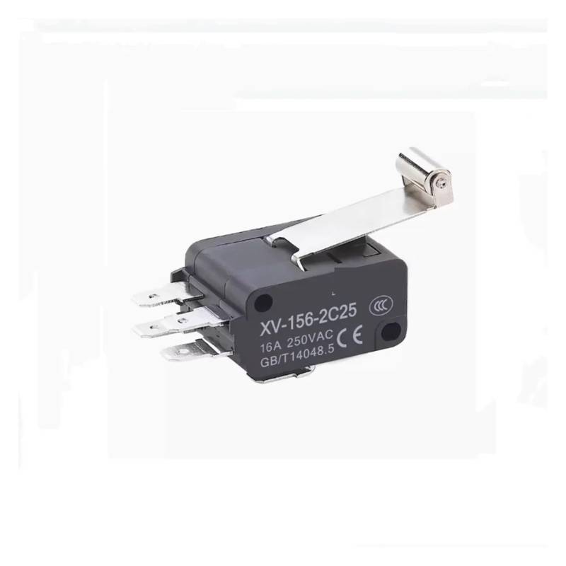 5pcs XV-156-2C25 NO NC MicroSwitch SPDT Roller Lever Type Bolt Terminal WERQKJXCZ von WERQKJXCZ