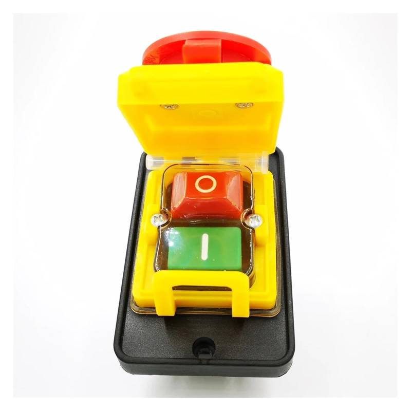 CK5-11 AC250V 6-Pin Start Stop No Volt Release Push Button Switch Common to woodshop and Metalwork Machines WERQKJXCZ von WERQKJXCZ