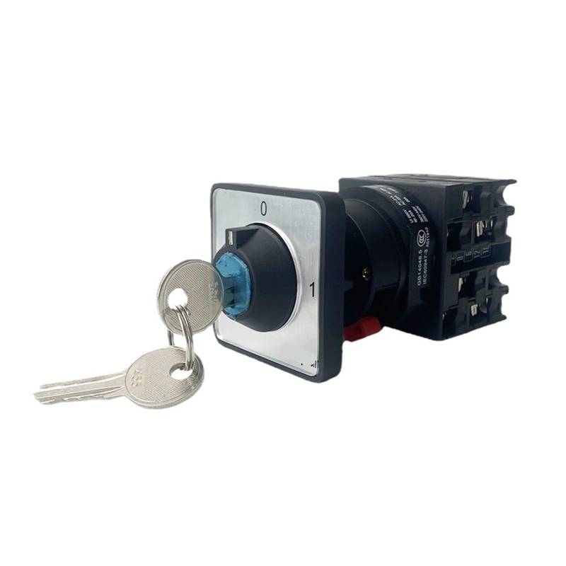 Cam Switch 2 Position ON-OFF (0-1) With Key 3 Poles 690V 20A Selector Rotary Changeover Control Circuit electronic starter YMW42S-20/3 WERQKJXCZ von WERQKJXCZ