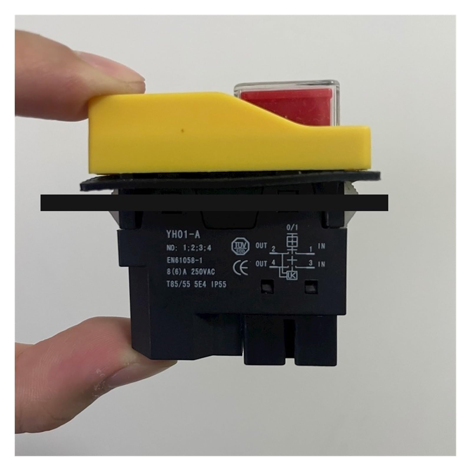 Electromagnetic switch YH01-A DZ04 button switch start stop button CK21/KJD17/KLD28A WERQKJXCZ Electromagnetic switch YH01-A DZ04 button switch start stop button CK21/KJD17/KLD28A WERQKJXCZ von WERQKJXCZ
