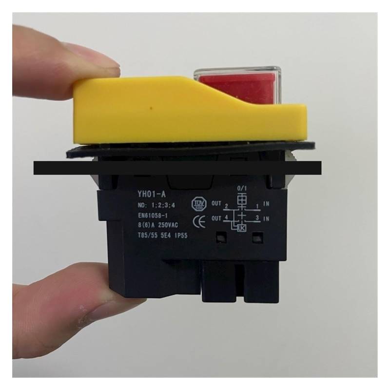 Electromagnetic switch YH01-A DZ04 button switch start stop button CK21/KJD17/KLD28A WERQKJXCZ von WERQKJXCZ
