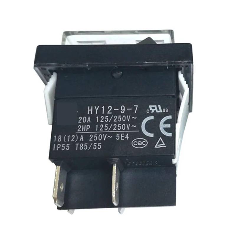 HY12-9-7 On Off Waterproof Rocker Pushbutton Switches for Tools 4Pins WERQKJXCZ von WERQKJXCZ