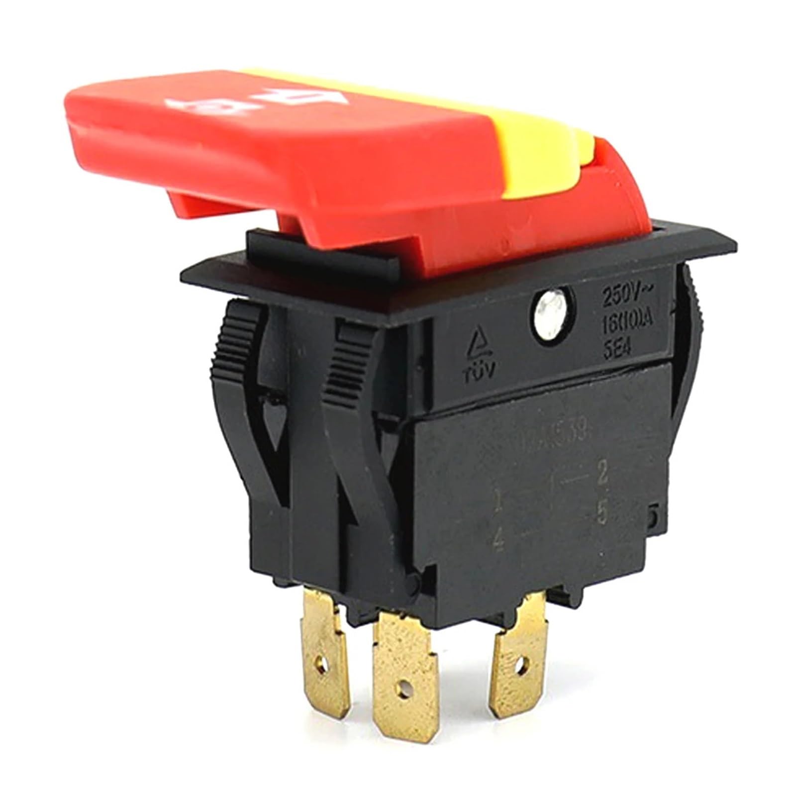 HY18 Pushbutton Switch ON OFF Push Button Switches for Wood Mechanical Power Tools with Lock 20/12A 125/250V 5E4 WERQKJXCZ HY18 Pushbutton Switch ON OFF Push Button Switches for Wood Mechanical Power Tools with Lock 20/12A 125/250V 5E4 WERQKJXCZ von WERQKJXCZ