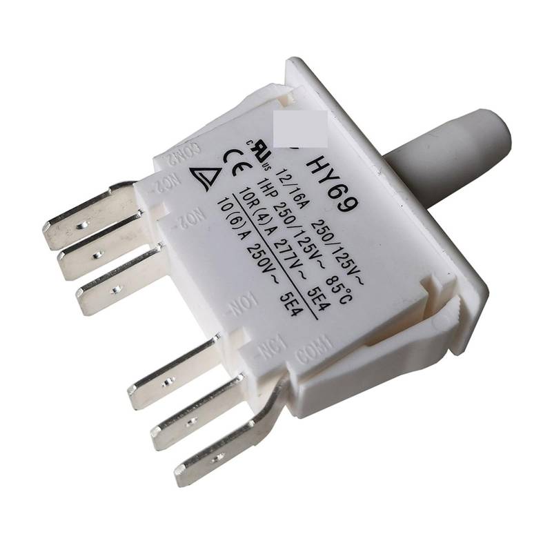 HY69 Industrial Pushbutton Switches for Electrical Appliances 10(6) A 6Pins, 2-Pack WERQKJXCZ von WERQKJXCZ