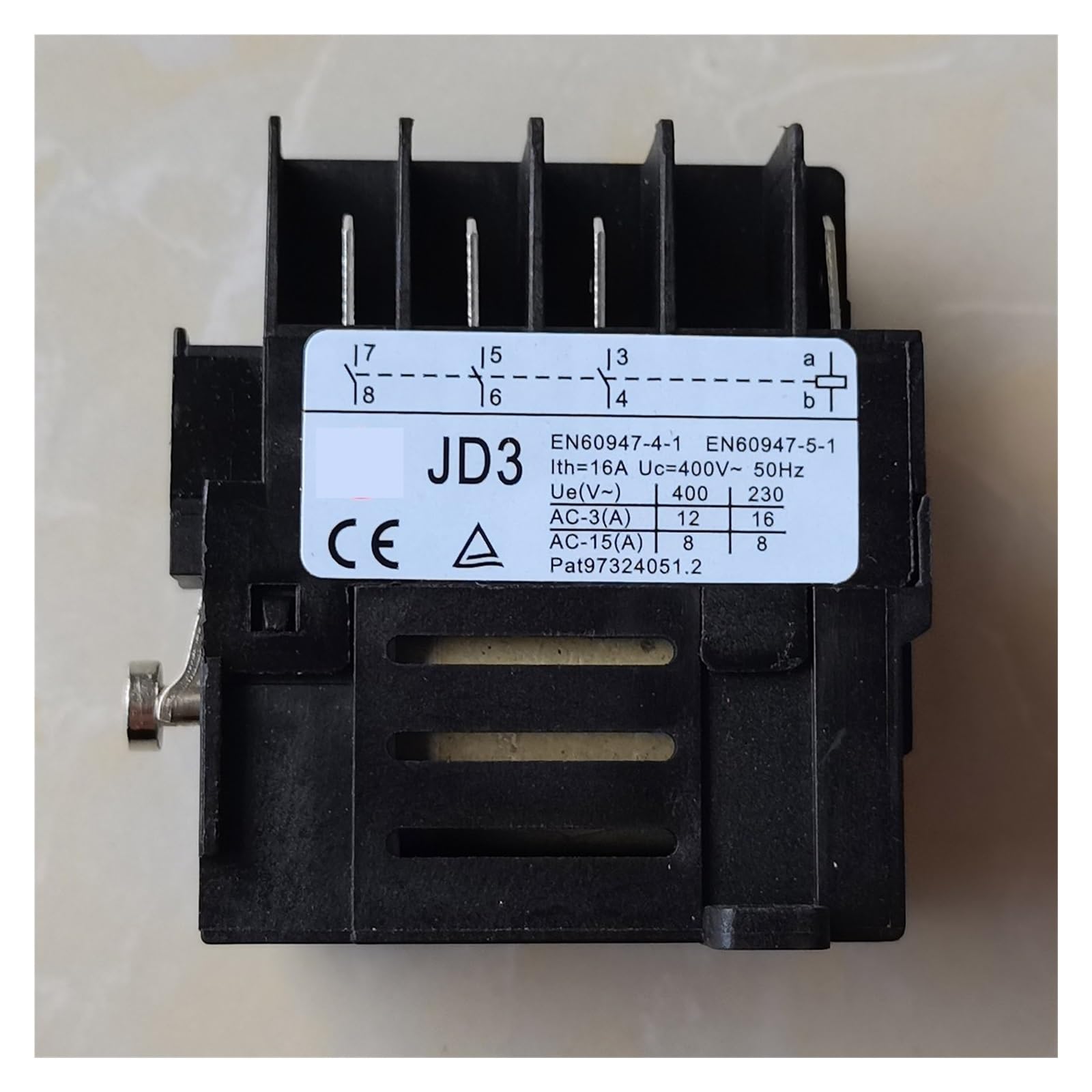 JD3 8Pins 400V 50Hz 12A Relay 3NO with Power Failure and Undervoltage Protection Function WERQKJXCZ JD3 8Pins 400V 50Hz 12A Relay 3NO with Power Failure and Undervoltage Protection Function WERQKJXCZ von WERQKJXCZ