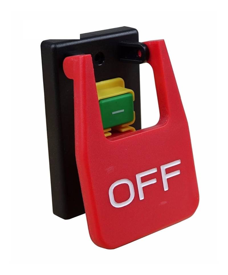 KJD17B 220V-240V 16A 5E4 electromagnetic switch with emergency stop cover WERQKJXCZ von WERQKJXCZ