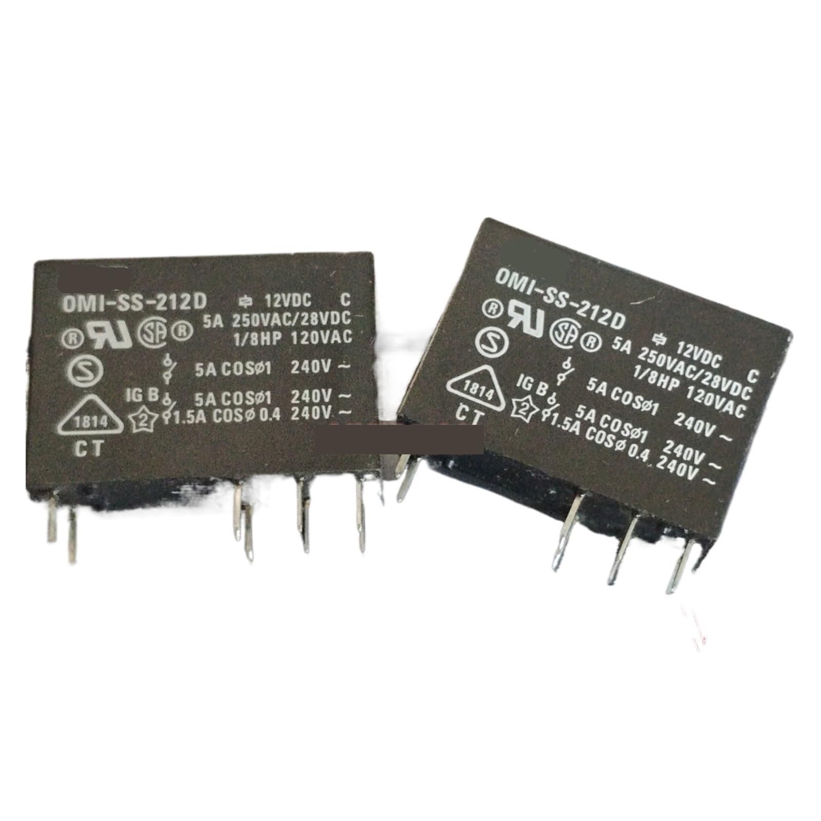 OMI-SS-212D 12V 5A Relay 8Pins WERQKJXCZ OMI-SS-212D 12V 5A Relay 8Pins WERQKJXCZ von WERQKJXCZ