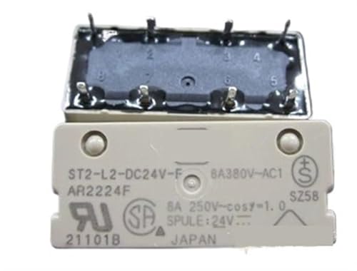 Relay ST2-L2-DC24V-F ST2-L2-DC24V ST2-DC24V ST2L2DC24V DC24V 24VDC 24V DIP8 WERQKJXCZ Relay ST2-L2-DC24V-F ST2-L2-DC24V ST2-DC24V ST2L2DC24V DC24V 24VDC 24V DIP8 WERQKJXCZ von WERQKJXCZ