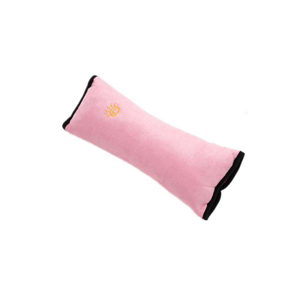 Gurtpolster Auto Gurtschoner Sicherheitsgurt-Einsteller Sicherheitsgurt Clips Sitz Gürtel Clip Pink,One Size von WESDOO