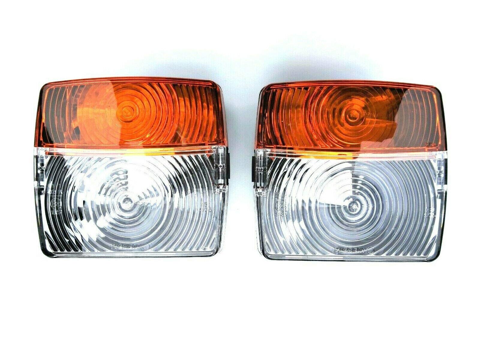 2x Blink-Positionsleuchte Traktor Schlepper Oldtimer Blinklicht Universal SET 2x Blink-Positionsleuchte Traktor Schlepper Oldtimer Blinklicht Universal SET von WESEM