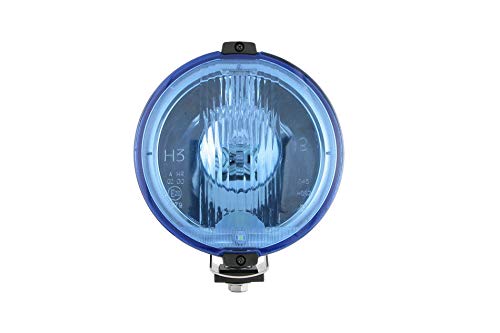 Blau Rund Fernscheinwerfer, Zusatzscheinwerfer mit 12V LED RING Positionslicht ⌀183 mm von WESEM