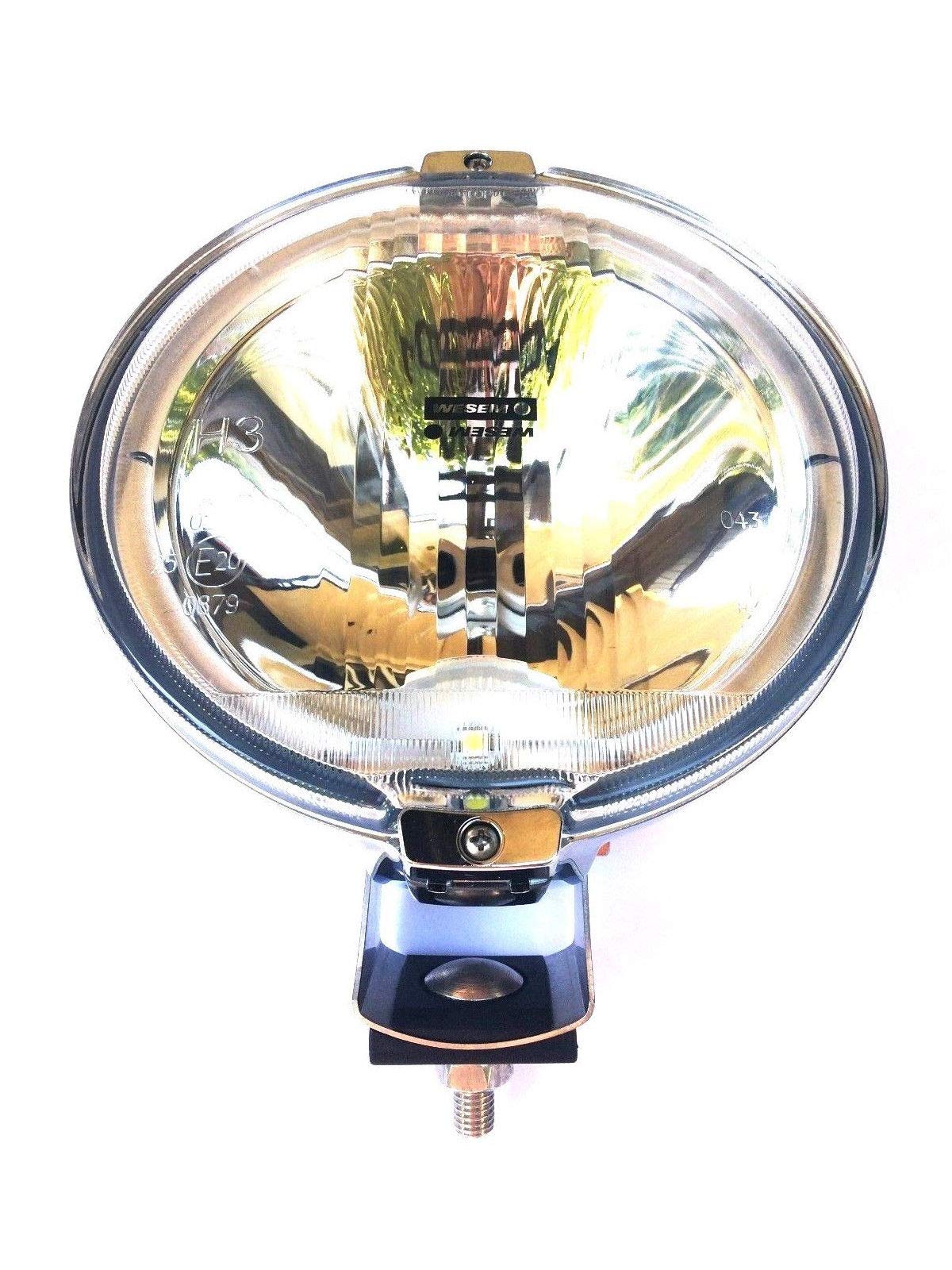Chrom rund Fernscheinwerfer, Zusatzscheinwerfer mit 24V LED Ring Positionslicht Chrom rund Fernscheinwerfer, Zusatzscheinwerfer mit 24V LED Ring Positionslicht von WESEM