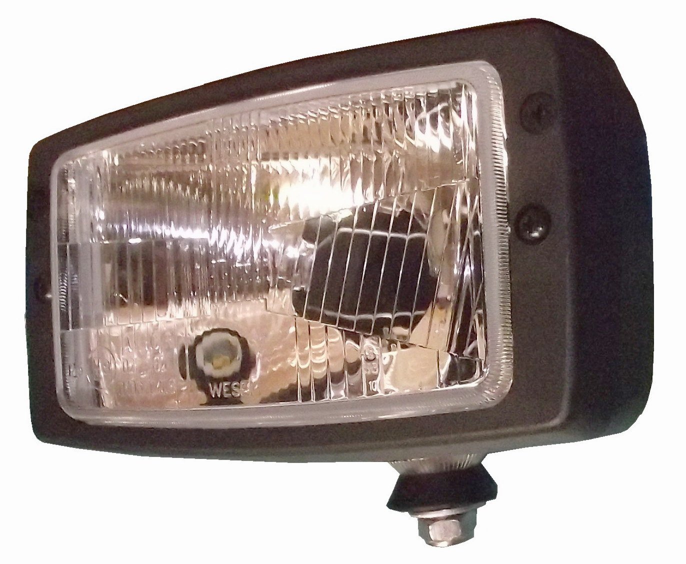Hauptscheinwerfer H4 12/24V Scheinwerfer Traktor Schlepper mit Standlicht-Funktion 25777, weiß Hauptscheinwerfer H4 12/24V Scheinwerfer Traktor Schlepper mit Standlicht-Funktion 25777, weiß von WESEM