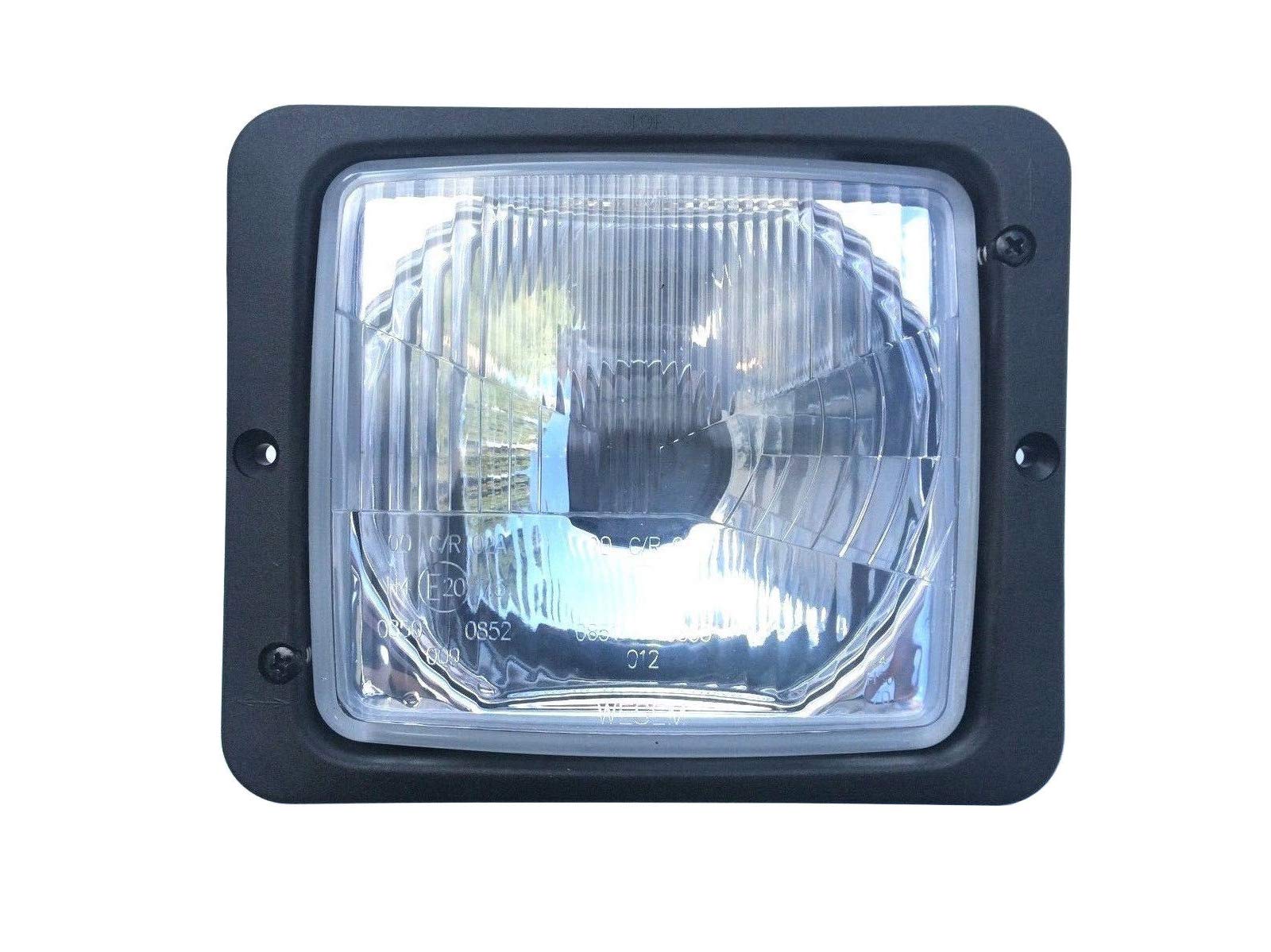 Scheinwerfer 12V 24V E20 IP54 mit Fernlicht und Abblendlicht für Traktoren, Schlepper und Landmaschinen Scheinwerfer 12V 24V E20 IP54 mit Fernlicht und Abblendlicht für Traktoren, Schlepper und Landmaschinen von WESEM