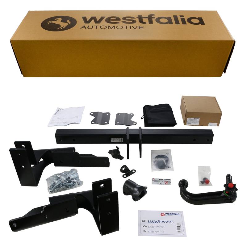 Westfalia Abnehmbare Anhängerkupplung für Lexus RX 350 / 450 H (BJ 05/2009-12/2015) - nur für Fzg mit Niveauregulierung - im Set mit 13-pol. fzg.-spez. Westfalia Elektrosatz von Westfalia Automotive