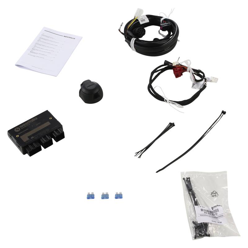 Westfalia Elektrosatz 13-polig und fahrzeugspezifisch für Audi A6 Limousine / Avant (C6) (BJ 04/2004-09/2011) - auch für S6 und Quattro, nicht für RS6 von WESTFALIA Automotive