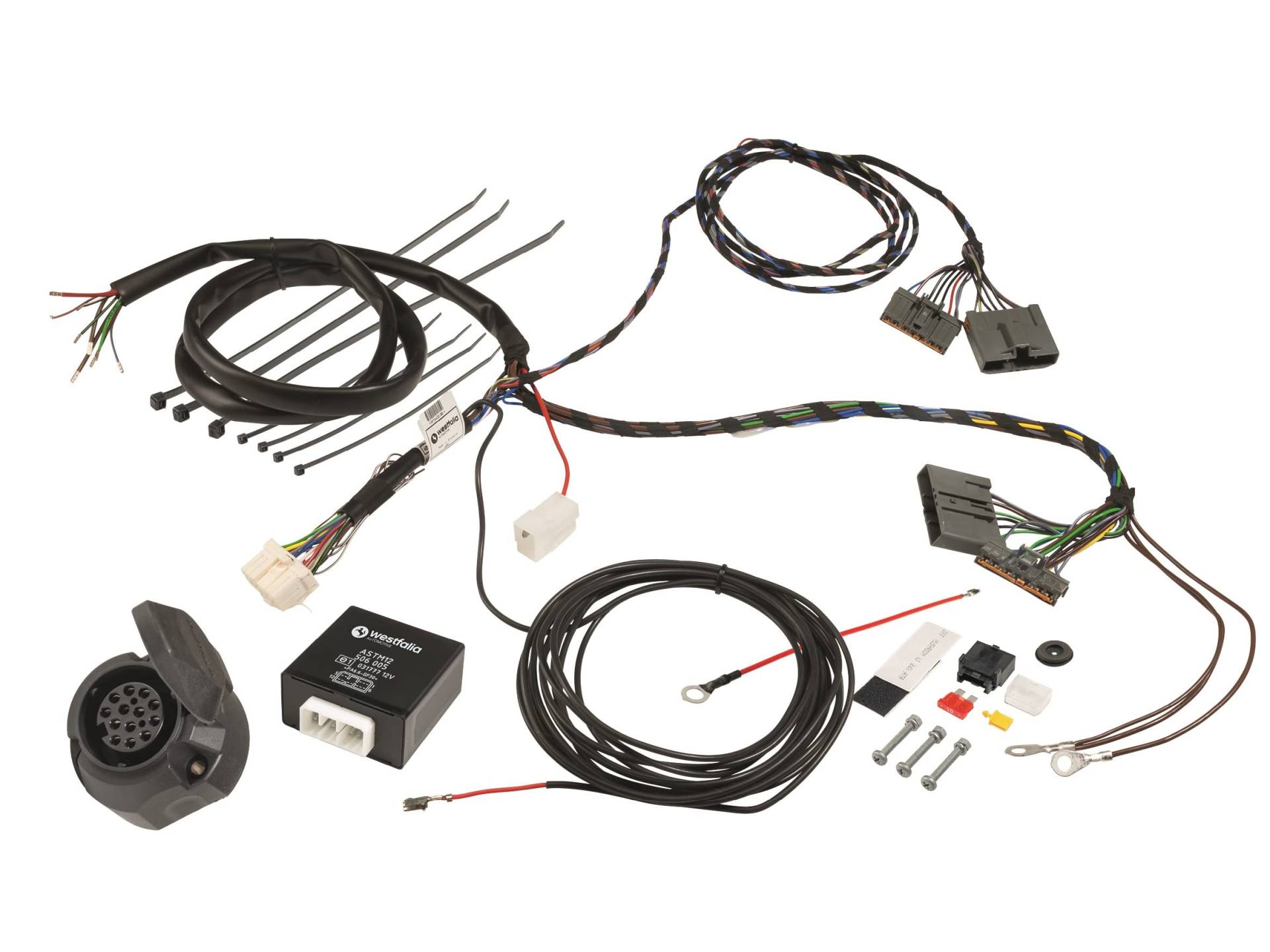 Westfalia Elektrosatz 13-polig und fahrzeugspezifisch für Opel Movano, Renault Master, Nissan NV 400 (alle Kasten/Kombi, ab BJ 03/2010) - für Fzg. mit Zentralsteckverbindung von WESTFALIA Automotive
